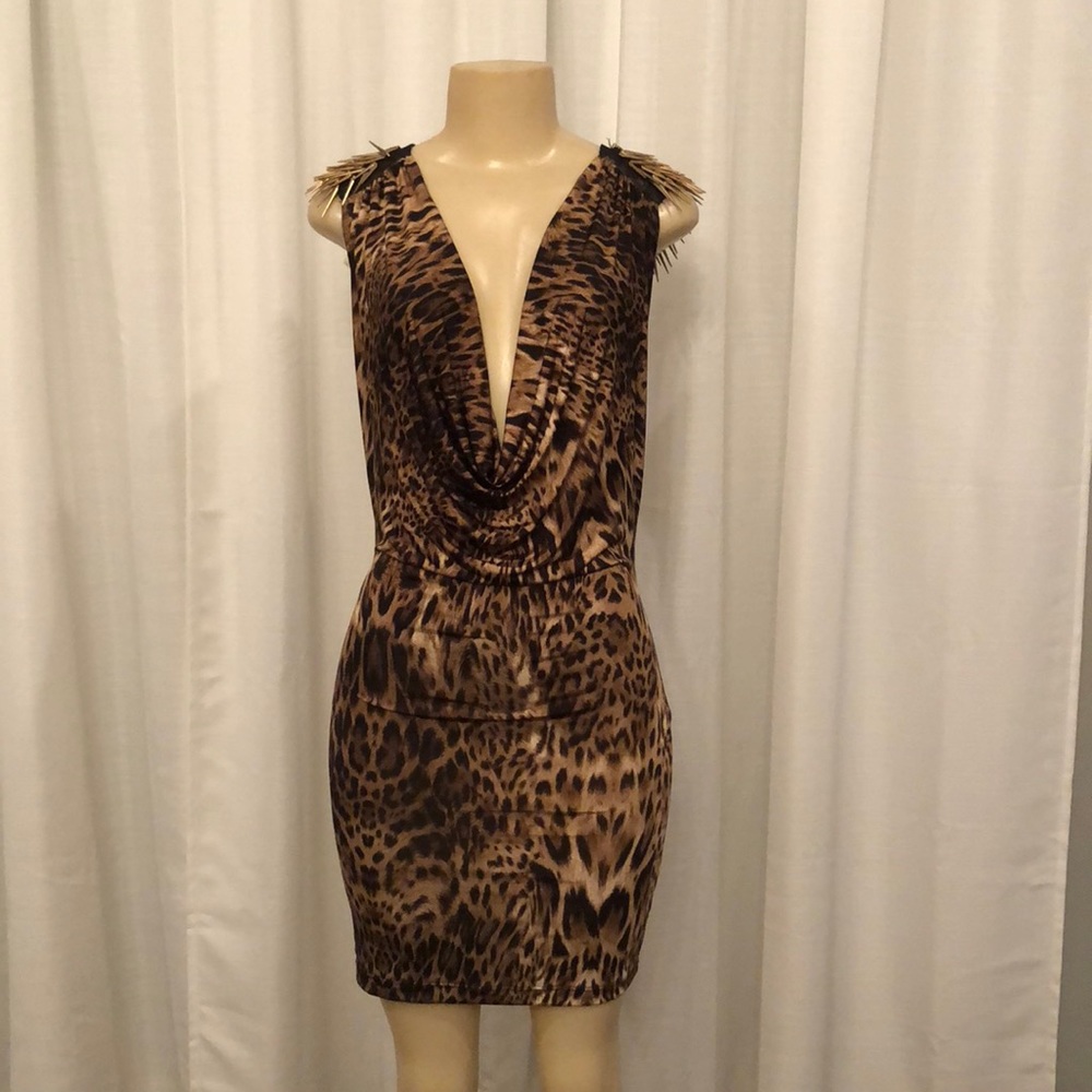 Leopard Print Dress Medium